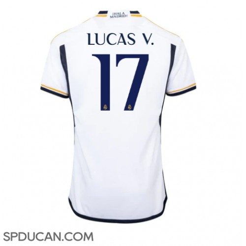 Muški Nogometni Dres Real Madrid Lucas Vazquez #17 Domaci 2023-24 Kratak Rukav